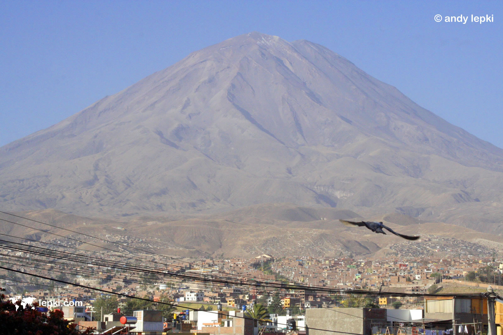 Arequipa, Peru - El Misti Volcano
