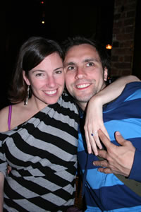 Andy and Lisa engaged